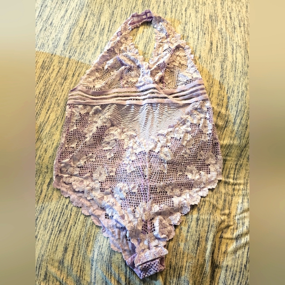 Purple Lace Bodysuit